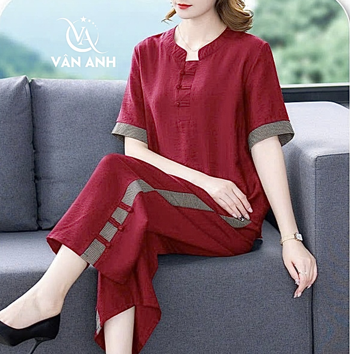 BỘ ĐỒ LỤA NỮ TRUNG NIÊN TAY LỠ CAO CẤP BỘ ĐỒ LỤA NỮ TRUNG NIÊN TAY LỠ CAO CẤP