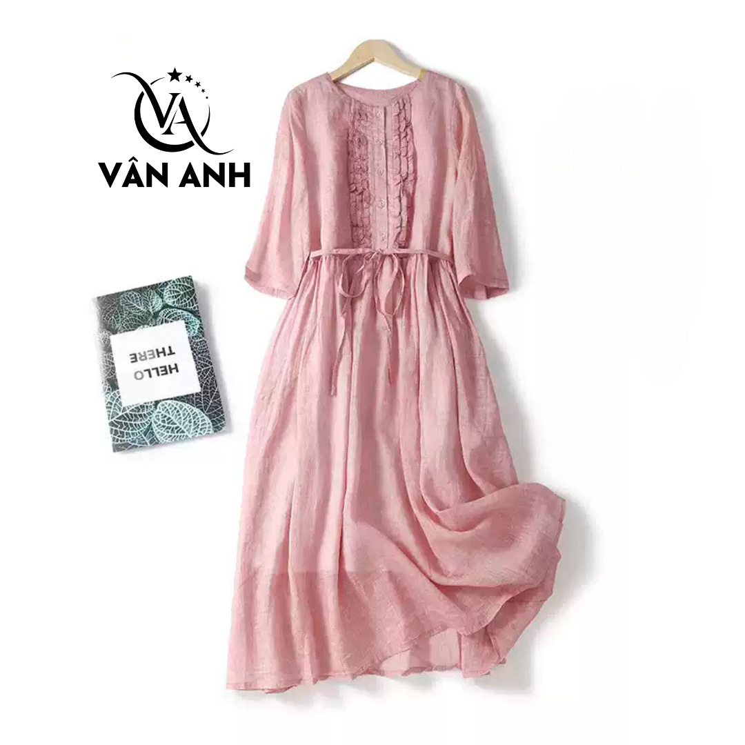 ĐẦM 2 LỚP VOAN HÀN ĐẦM 2 LỚP VOAN HÀN