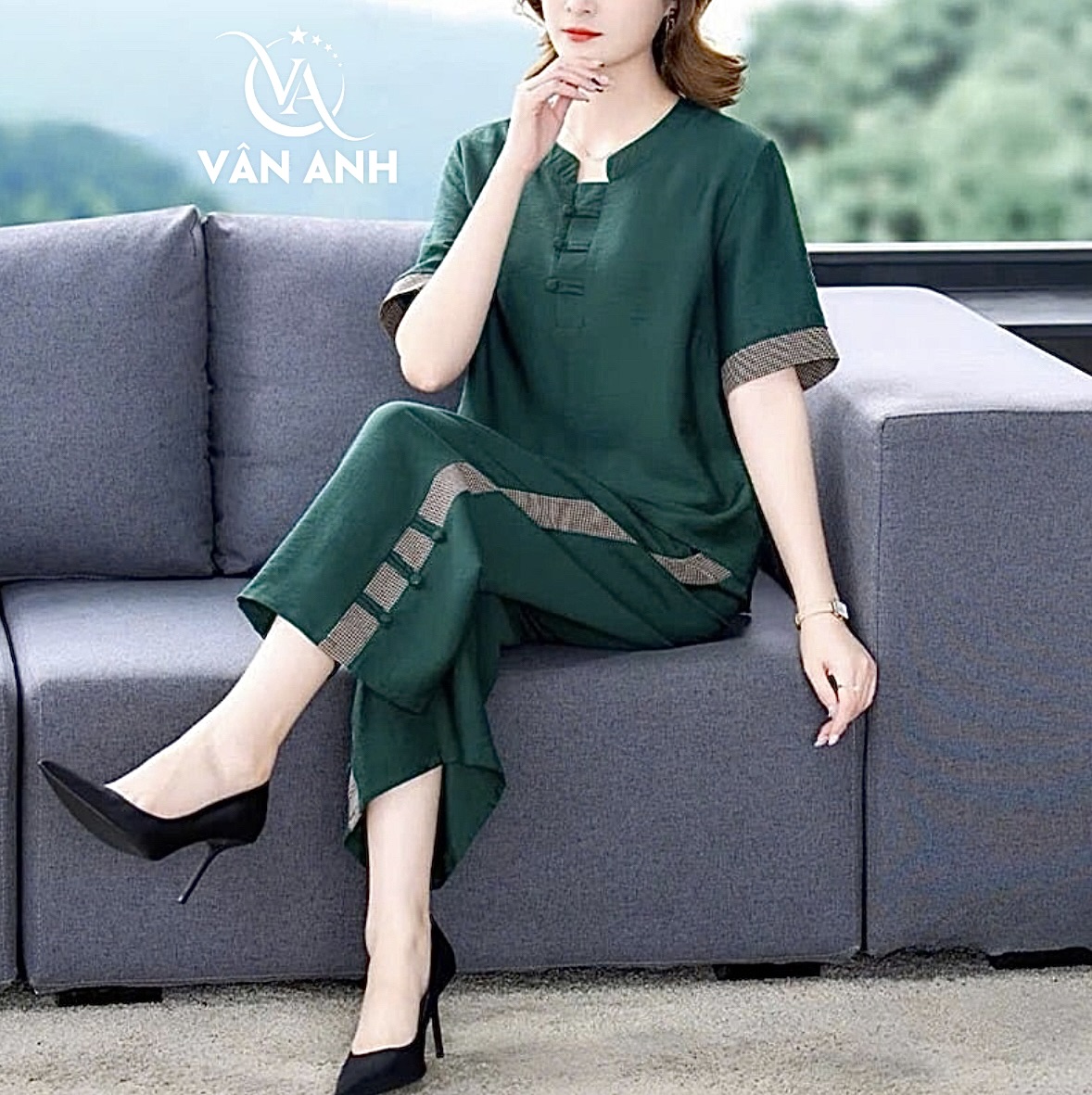 BỘ ĐỒ LỤA NỮ TRUNG NIÊN TAY LỠ CAO CẤP BỘ ĐỒ LỤA NỮ TRUNG NIÊN TAY LỠ CAO CẤP