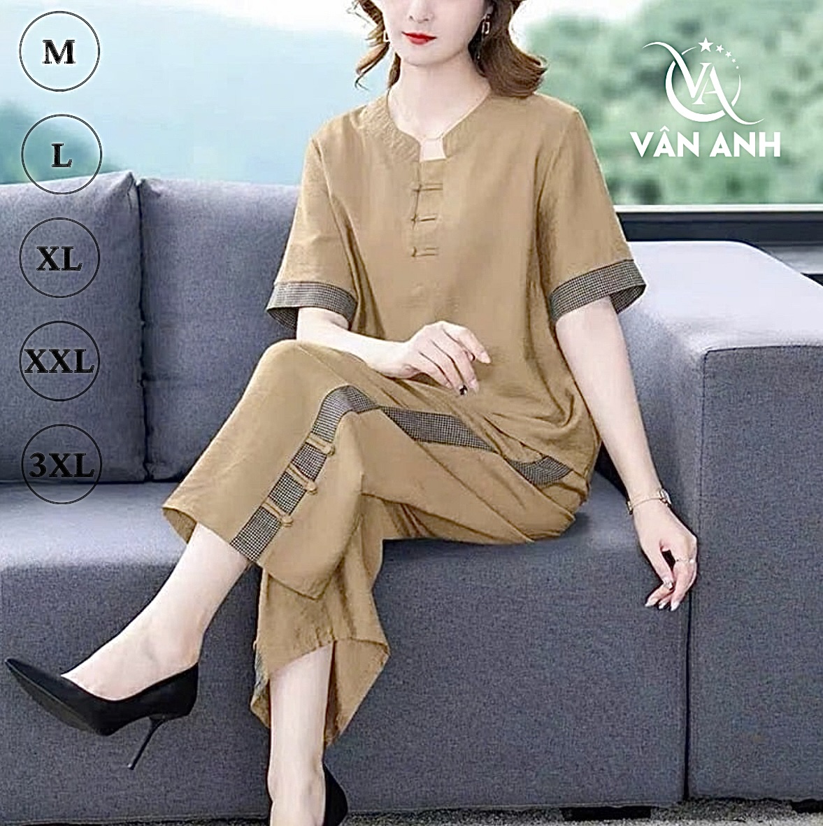 BỘ ĐỒ LỤA NỮ TRUNG NIÊN TAY LỠ CAO CẤP BỘ ĐỒ LỤA NỮ TRUNG NIÊN TAY LỠ CAO CẤP